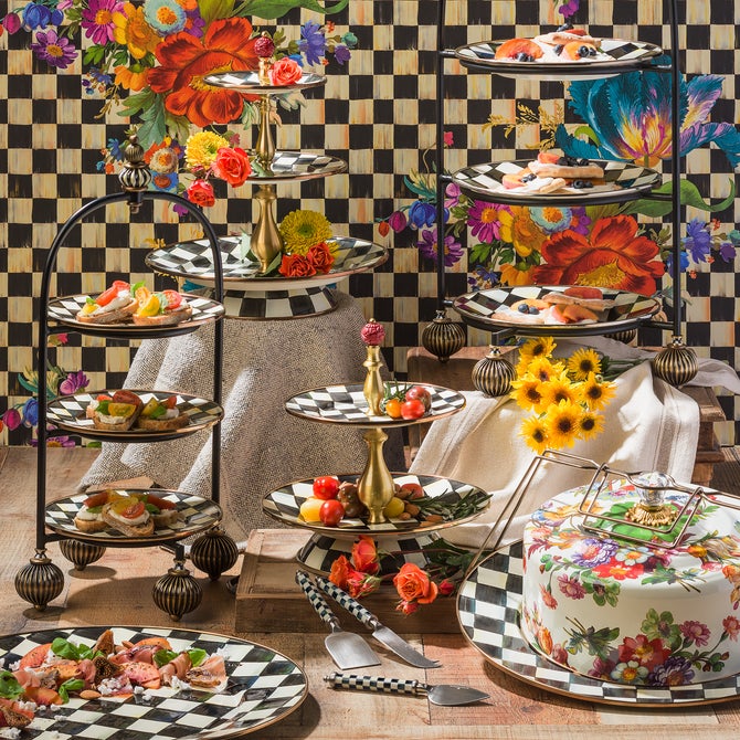 Courtly Check Supper Club Cheese Knife Set