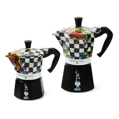 Courtly Flower Market 3 Cup Moka Pot