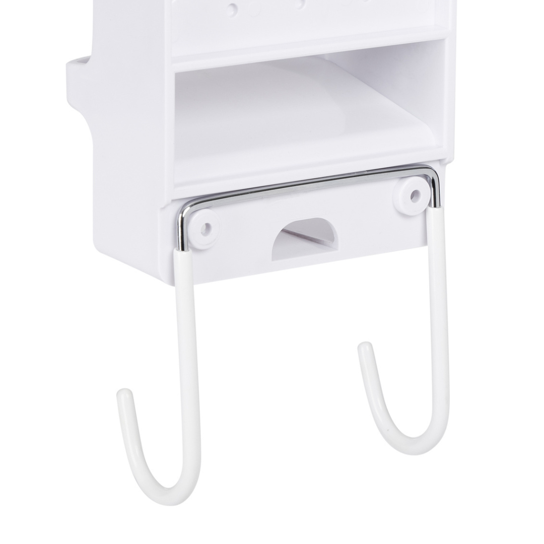 N&T Iron Board Wall Mount Holder White