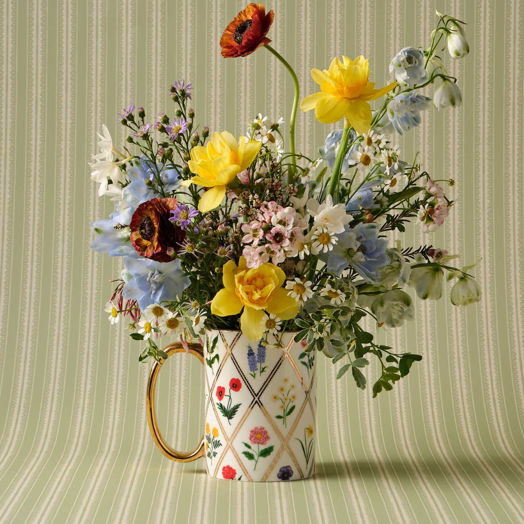 Garden Study Porcelain Mug