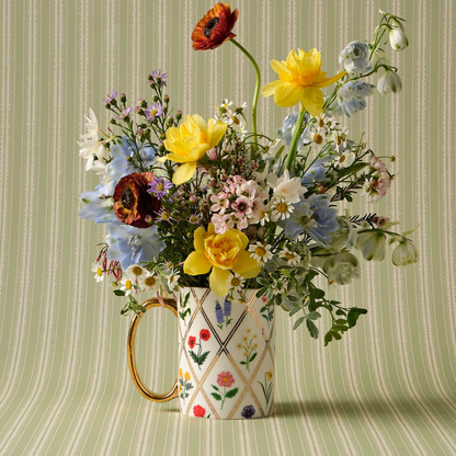 Garden Study Porcelain Mug