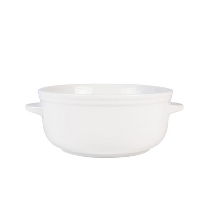 Everyday White® Set of 4 Soup Double Handle Chili Bowls