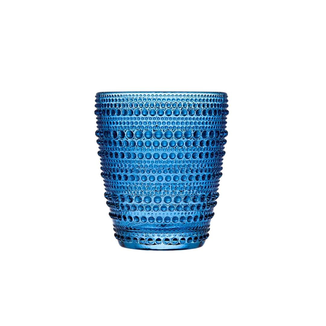 Lumina Blue Double Old Fashion, Set of 4