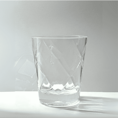 Diamond Acrylic Drinkware Clear Acrylic DOF Glass 16oz