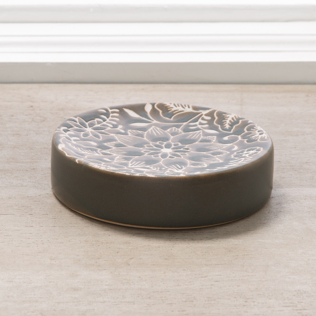 Fiore Soap Dish Ceramic