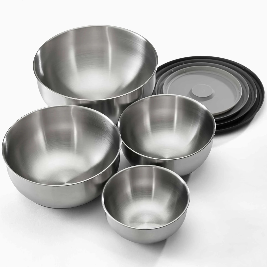 Nest™ Prep&Store Stainless-steel Bowl Set