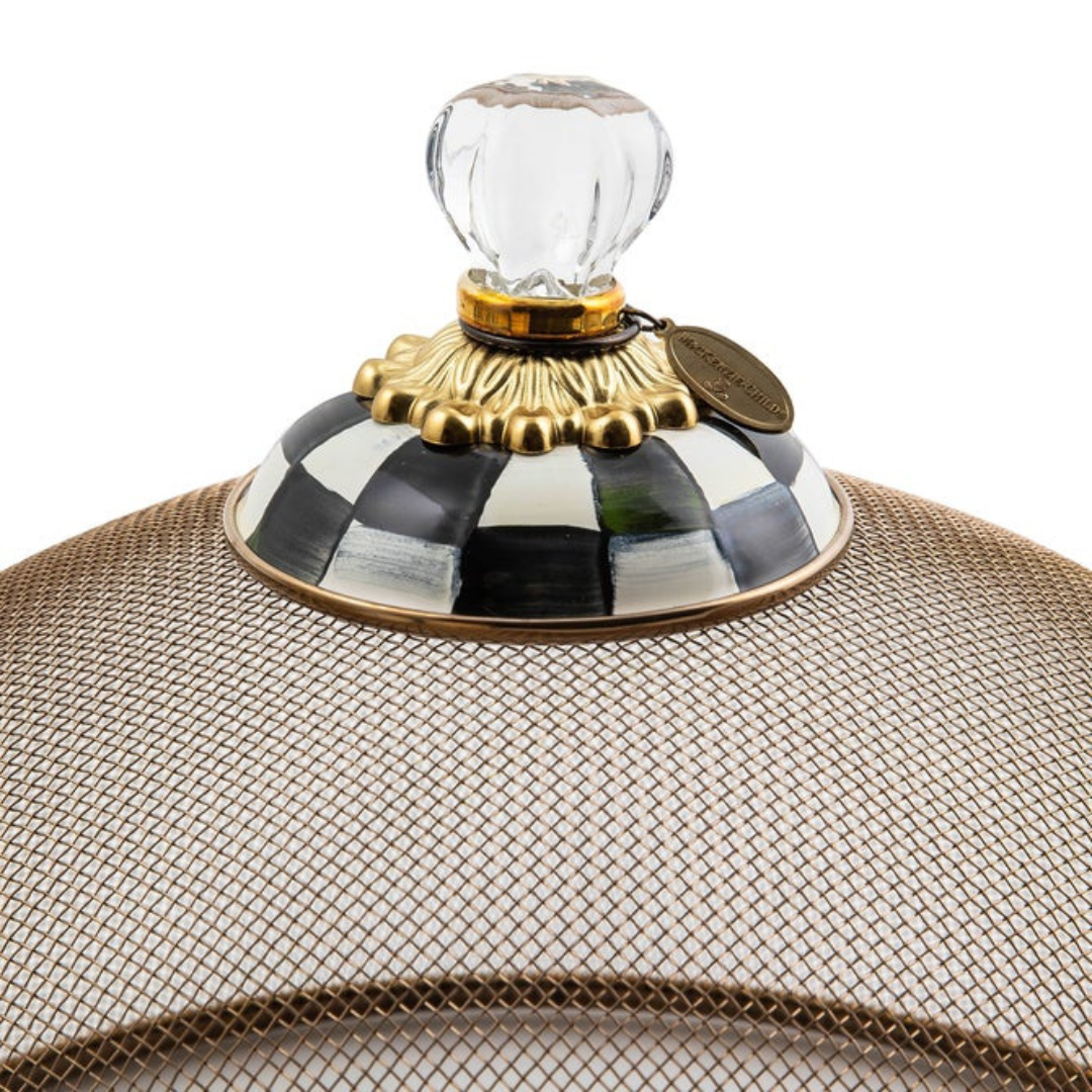 Courtly Check Large Mesh Dome