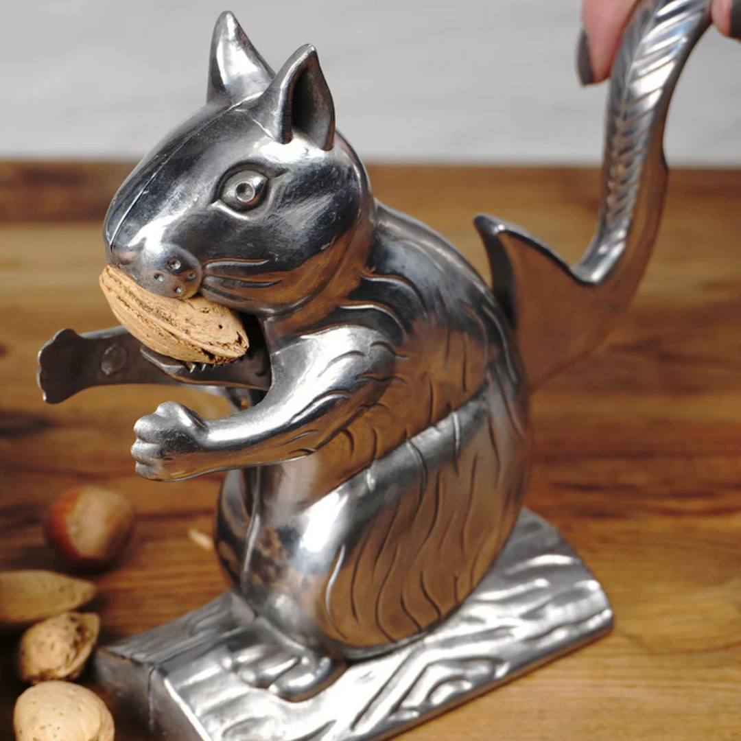 Nutty Squirrel Nutcracker