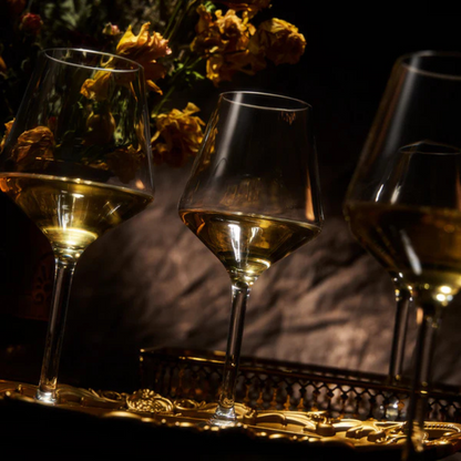 Barcelona Acrilyc Stemmed Wine Glassware Set of 4