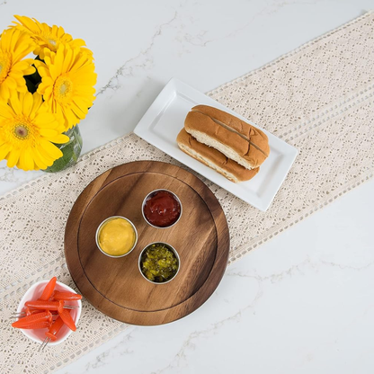 Acacia Turntable, Small