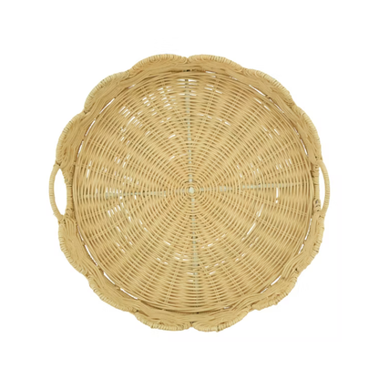 Scalloped Tray 14X3