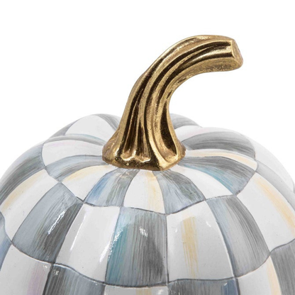 Sterling Check Mini Pumpkin