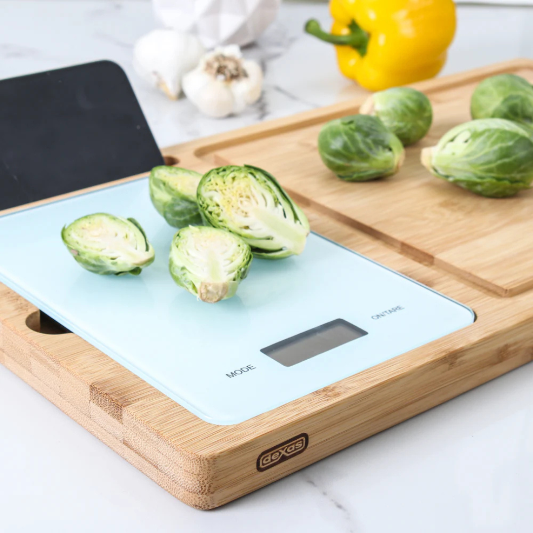 Bamboo Scale Board / Bamboo W/ White Scale