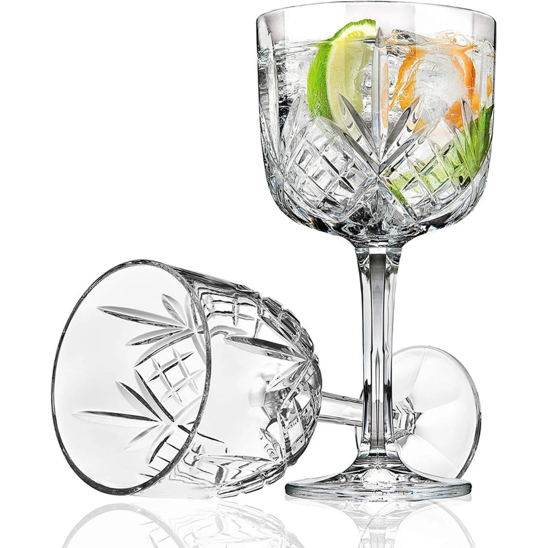 Dublin Crystal Gin Ballon Glass, Set of 4 13oz