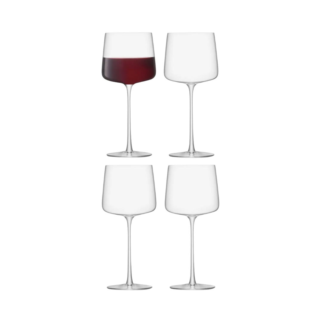 Metropolitan Wine Glass 14oz Clear Set Of 4