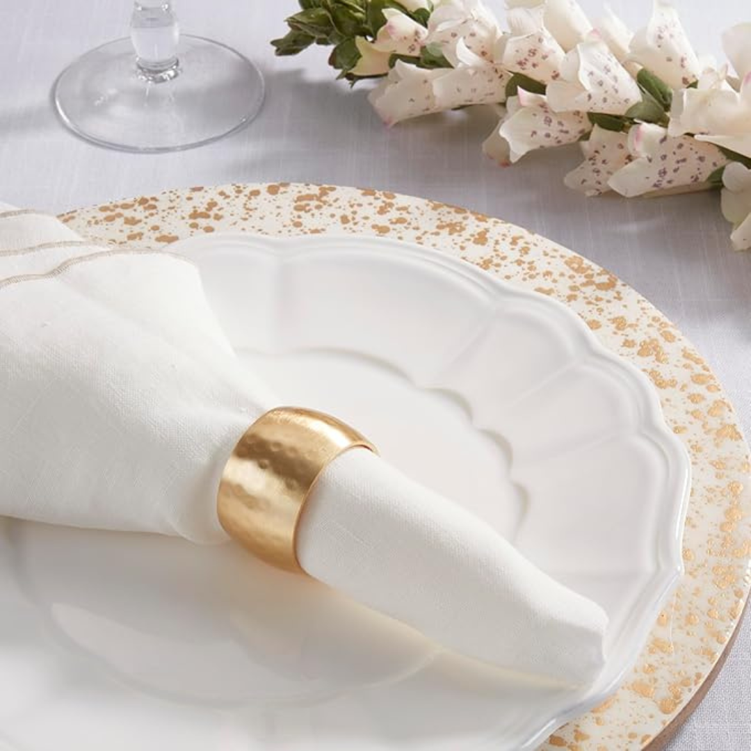 Round Shape Napkin Ring Set of 4