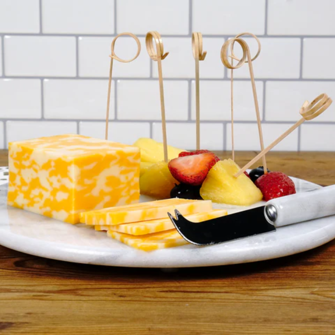 White Marble Cheese Board