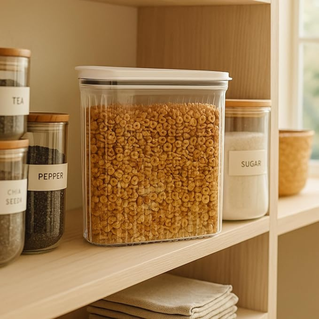 Fluted Food Storage 4.6QT