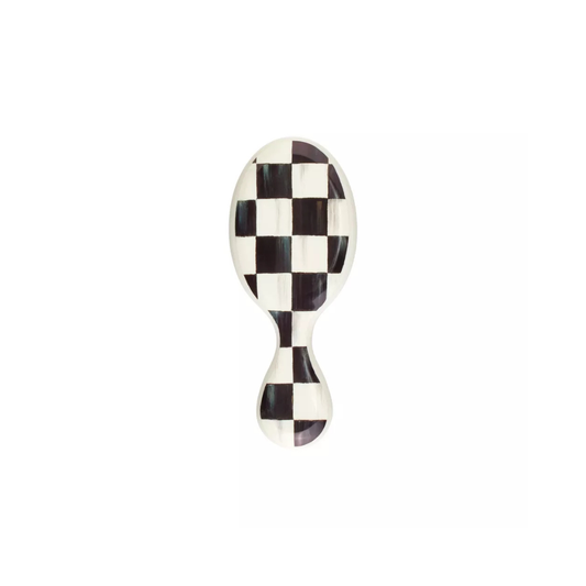 MacKenzie-Childs x Wet Brush Mini Detangler - Courtly Check