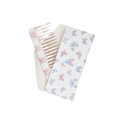 MC x Goody Rosy Check Comb and Case