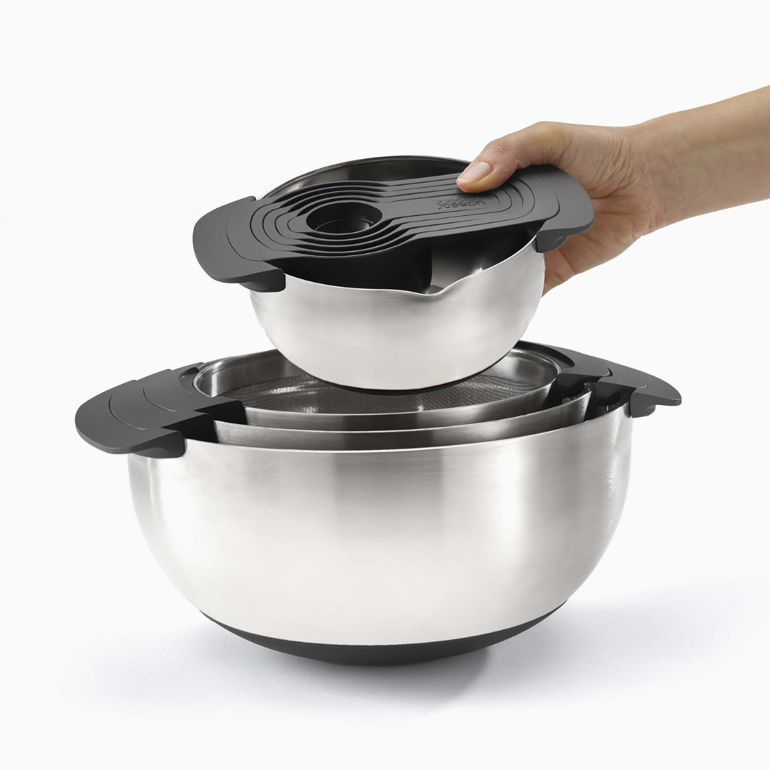 Nest™ 9 Stainless-steel Food Preparation Set