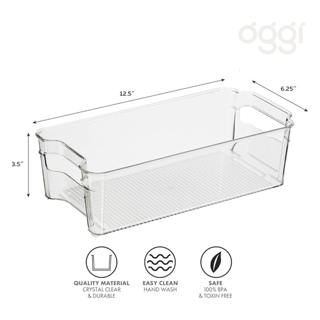 Stackable Storage Bin with Handle