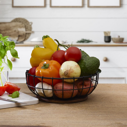 Anvil Cage Centerpiece Basket