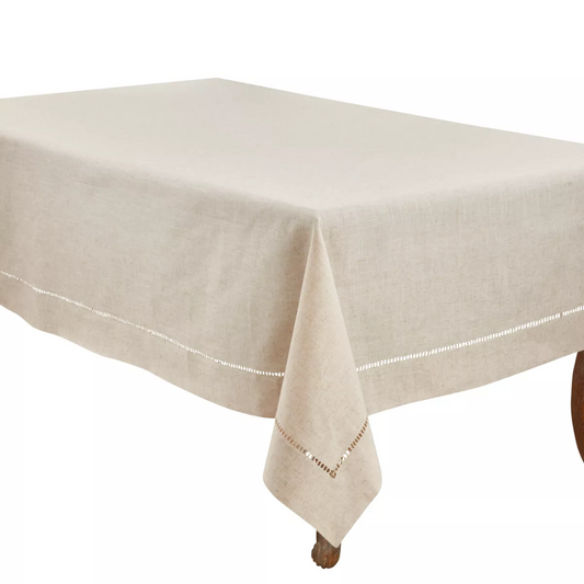 Toscana Hemstitched Tablecloth 65"x120"