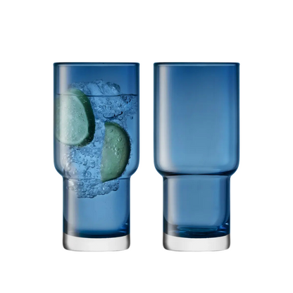 Utility Highball 13 oz Sapphire set of 2