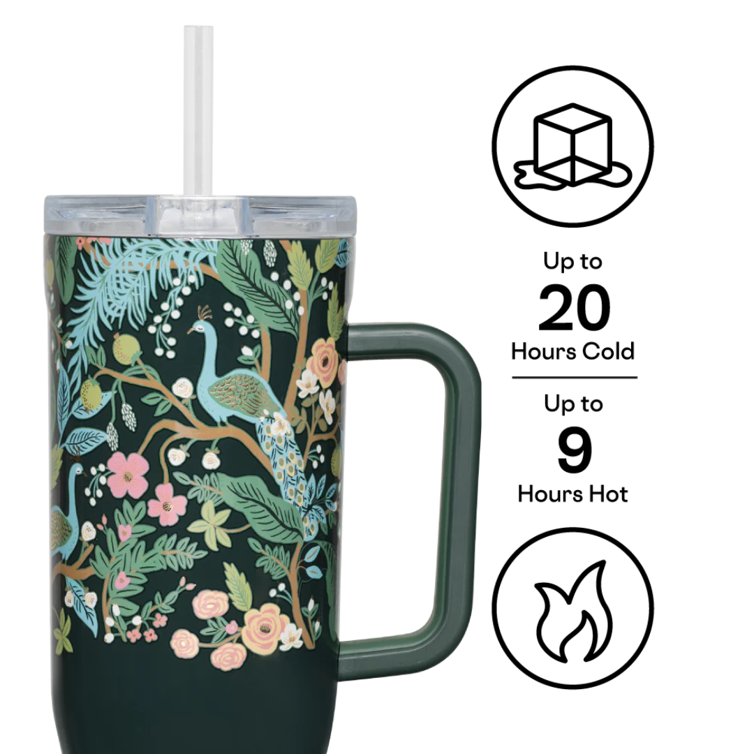 Cruiser - 40oz Rifle Paper - Peacock Blue