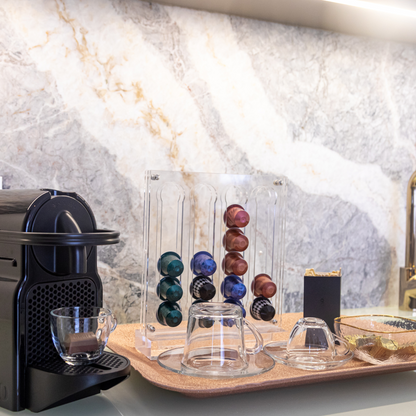 Bandeja de servicio mediana - Lino negro