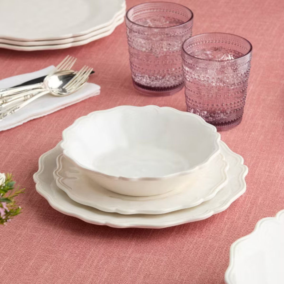 Isabella Cream All Purpose Bowl 8.5in x 2in (360 grams)