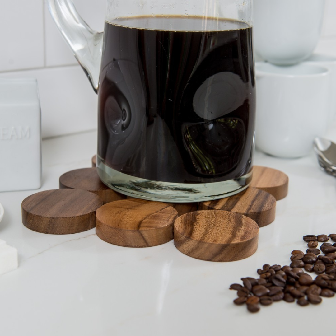 Acacia Dotted Trivet