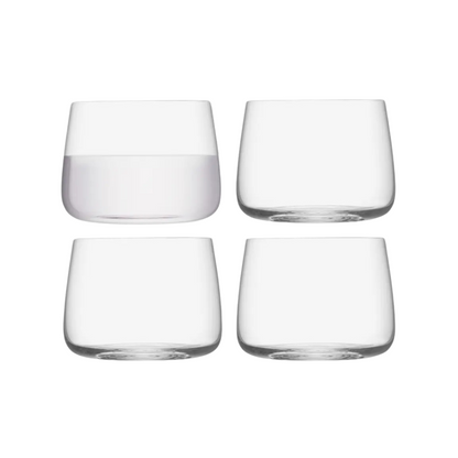 Metropolitan Stemless Glass 12oz Set of 4