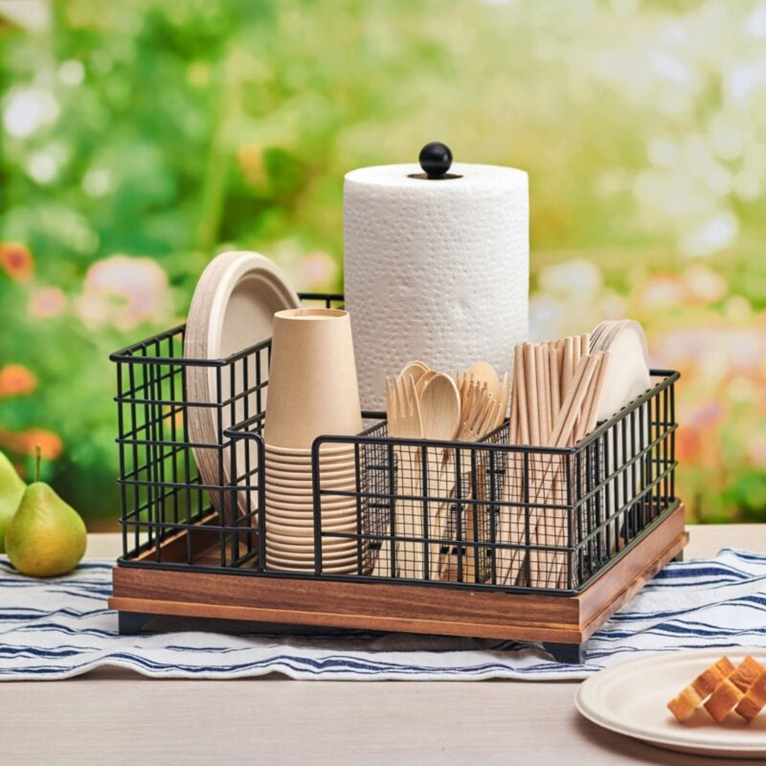 Grid Hostess Picnic Storage Caddy