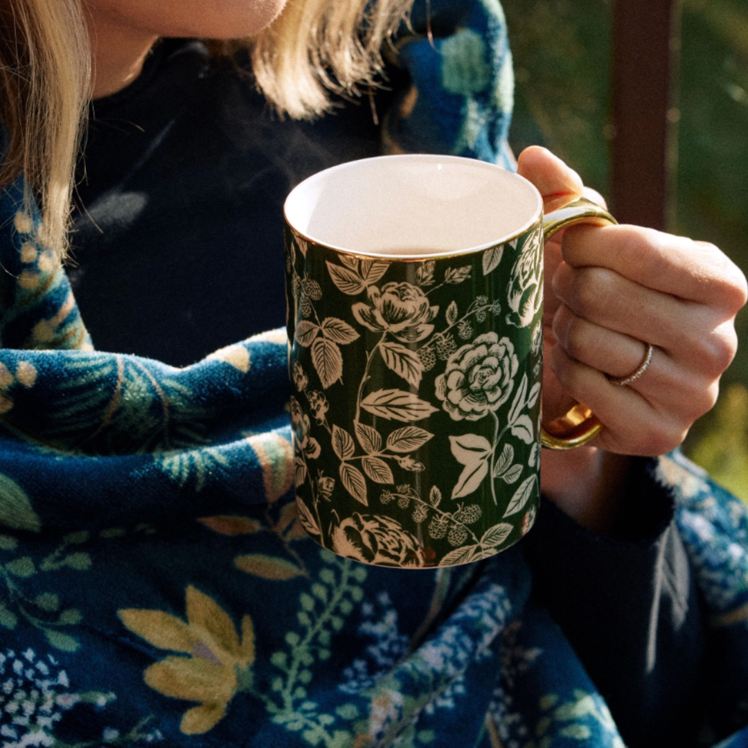 English Rose Porcelain Mug