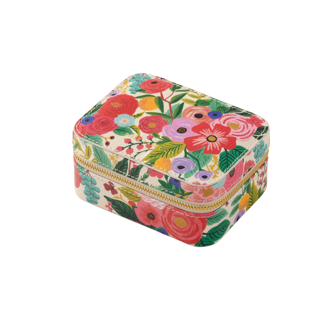 Garden Party Travel Jewelry Case