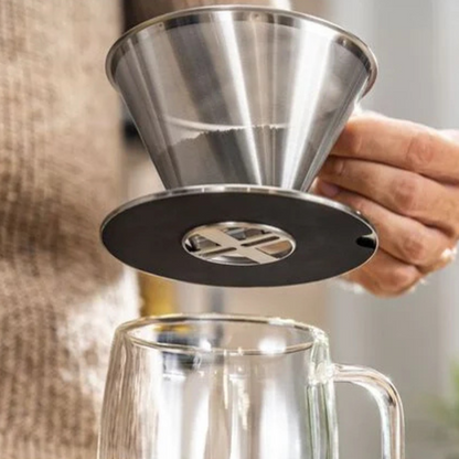 18/10 Stainless Steel Pour Over Coffee Dripper