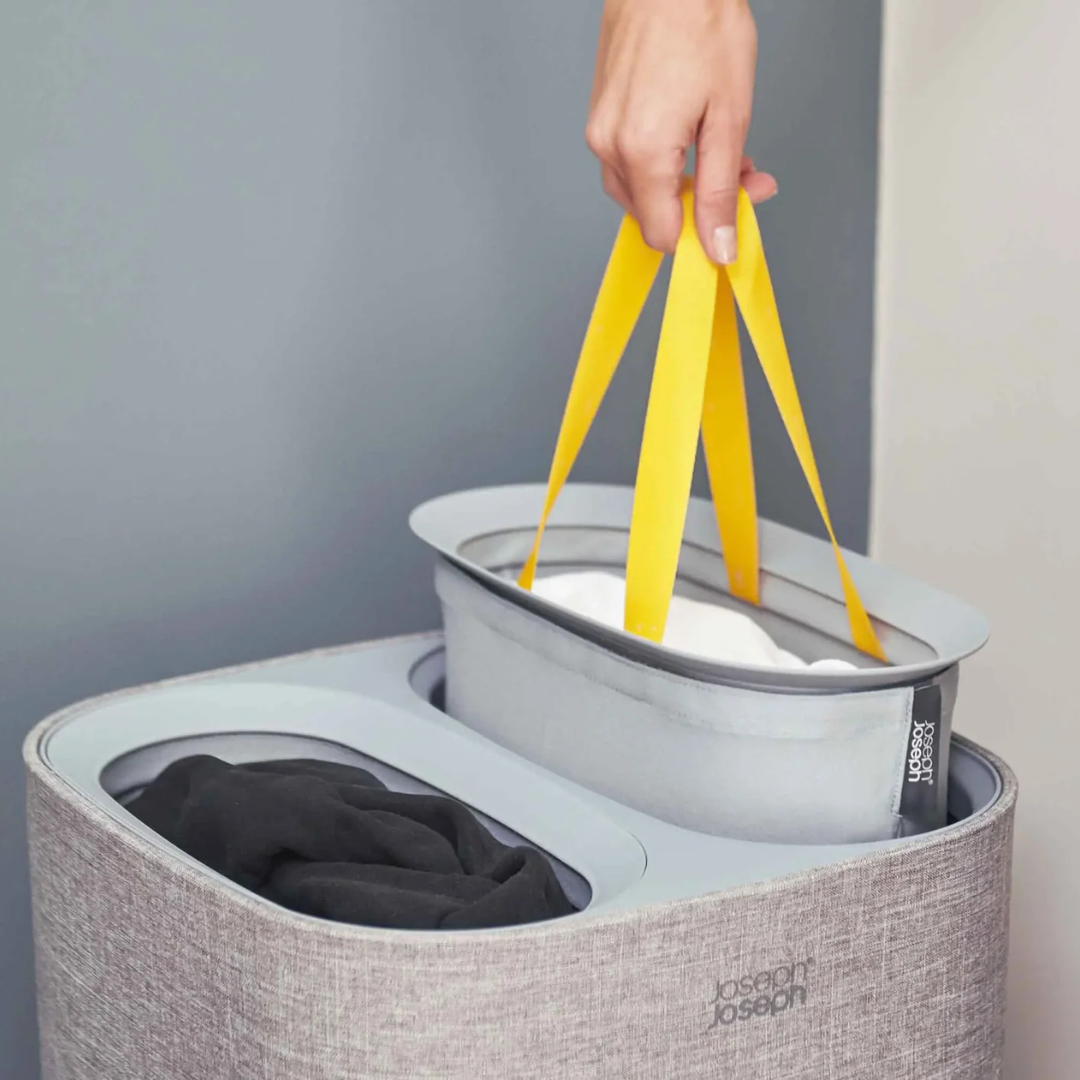 Tota 60L Grey Laundry Separation Basket