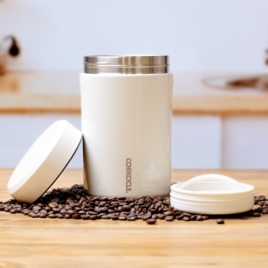 Keep Fresh Coffee Canister - Oat Milk