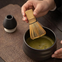 Matcha Whisk - Bamboo Whisk for Matcha Powder, Handcrafted Organic Traditional Japanese Chasen