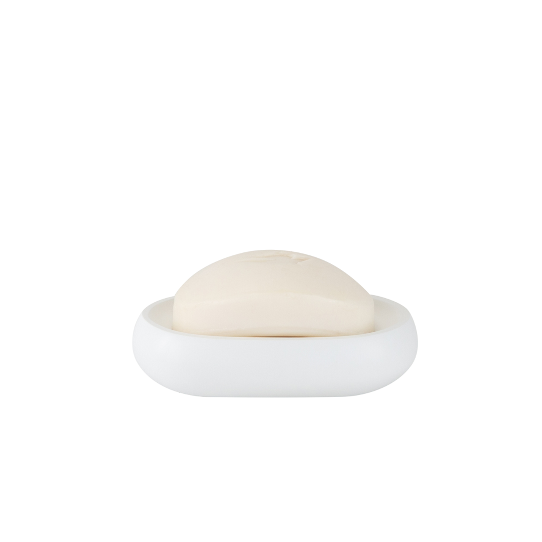 Sophia Resin Soap Dish White