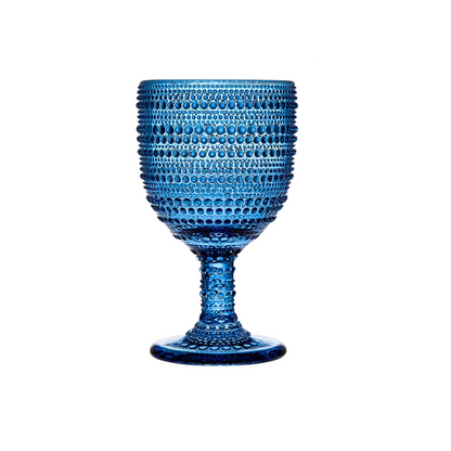 Lumina Blue Goblet, Set of 4