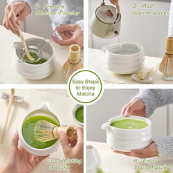 Matcha Whisk Set, Japanese Tea Set (5pcs)