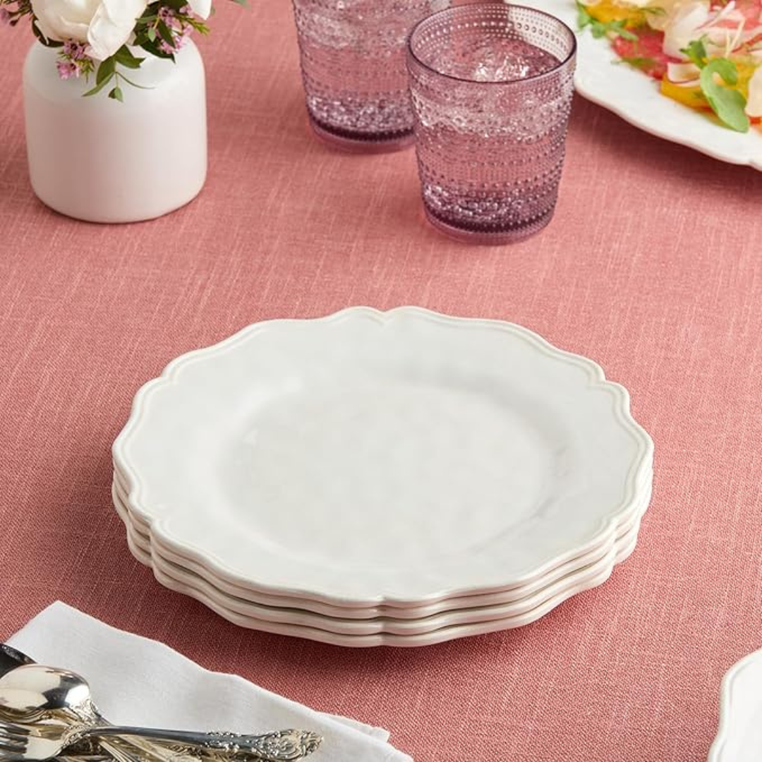 Isabella Cream Dinner Plate 11in (500Grams)