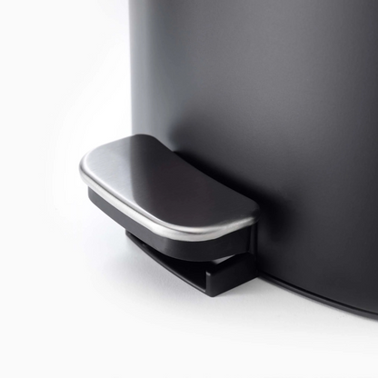 EasyStore™ 5L Matt Black Pedal Trash Can