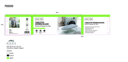 N&T Devon Tabletop Iron Board Cotton with Metal 70 X 30 CM