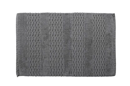 Regal Bath Mat Cotton Dark Grey 20" x 30"