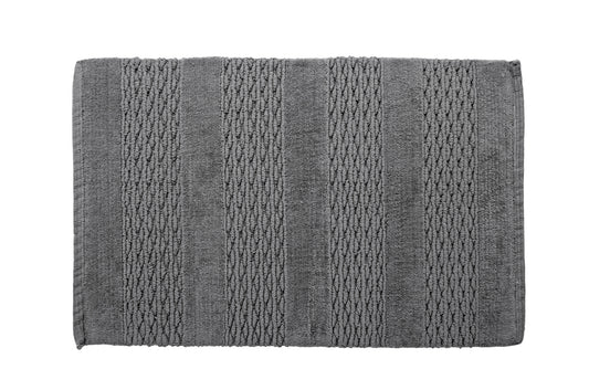 Regal Bath Mat Cotton Dark Grey 20" x 30"