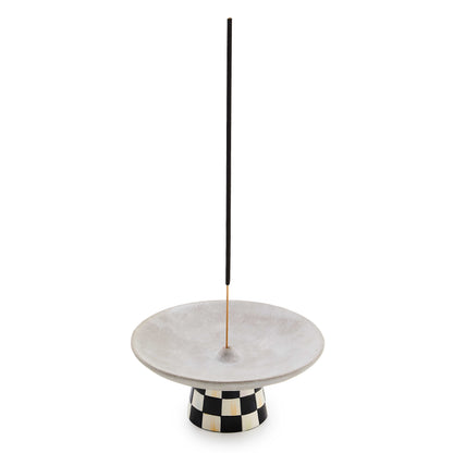 Courtly Check Incense Holder